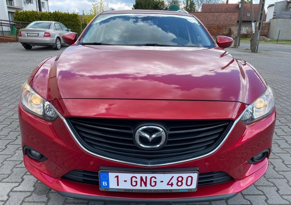Mazda 6 cena 34900 przebieg: 242000, rok produkcji 2014 z Jeziorany małe 67